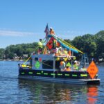 boating at orange lake