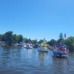 boating at orange lake