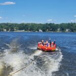 boating at orange lake